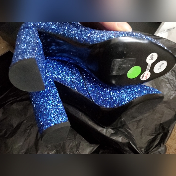 NIB Saint laurent glitter boots - Picture 3 of 6